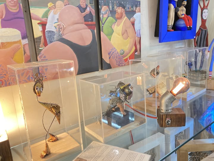 Exposición " Creaturas i Personatges " en la Galería artAmore Sitges
