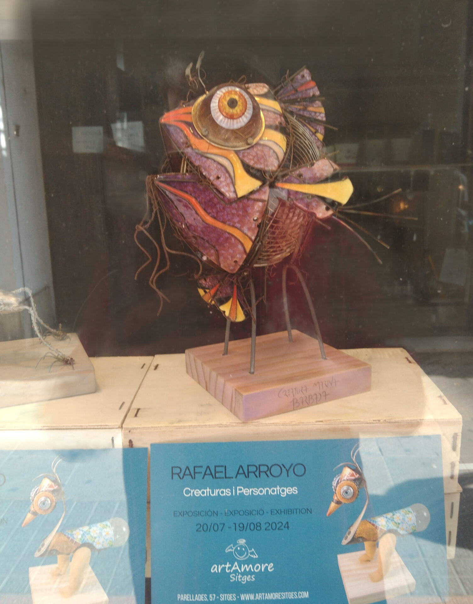 Exposición de Rafael Arroyo en artAmore Sitges